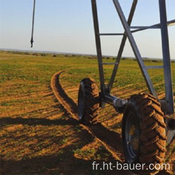 système d&#39;irrigation à pivot de pistolet d&#39;extrémité